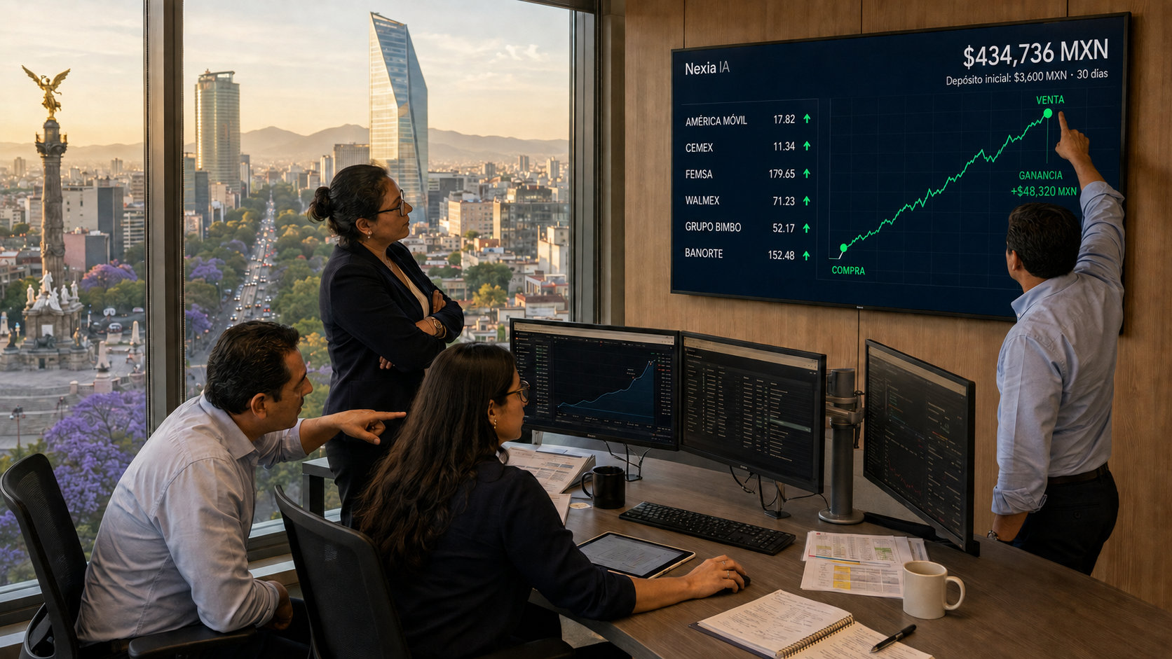 Plataforma de inversión Nexia IA